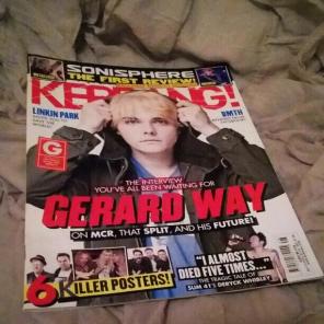 My Chemical Romance Gérard Way Kerrang