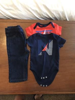 0-3 Nautica Outfit