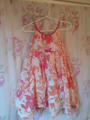 Handkerchief hem dress size 3T