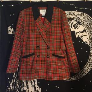 Sweetbriar Vintage Plaid Blazer Size 10