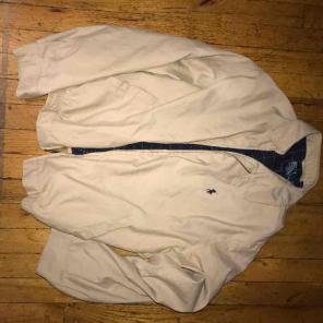 Polo by Ralph Lauren khaki zip up jacket