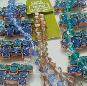 Bedazzled them bead strands