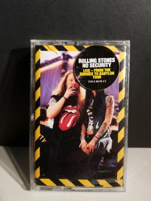 New Rolling Stones No Security Cassette