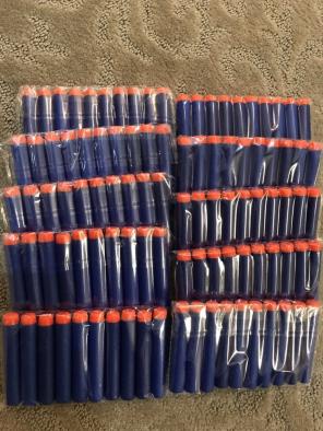 Brand new 100 nerf darts
