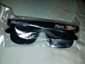 Tito's Handmade VODKA sunglasses