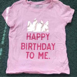 Happy birthday to me 4t shirt