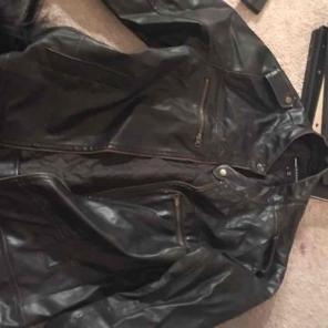 Leather jacket