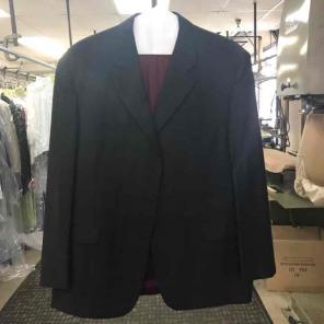 J.Victor dark gray lined men's suit