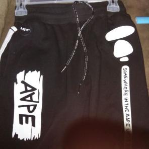 Bathing ape joggers