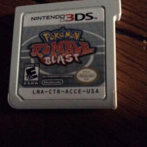 Pokemon rumble blast, nintendo