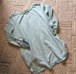 F/S Aqua blue maternity sweater