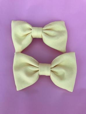 Yellow American apparel Hair Bows