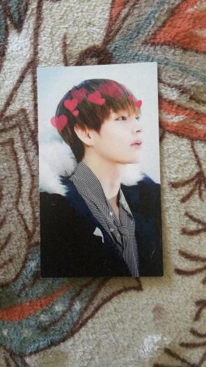Bts Taehyung Fanmade Card