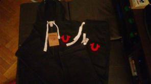 Black True Religion Sweatsuit
