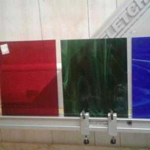 4 Stained Glass Sheets 10"x8"