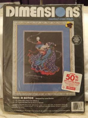 Counted Cross-stitch kit Wizard