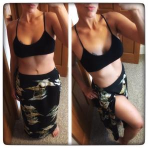 Tommy Bahama 100% Silk Wrap Maxi Size 8
