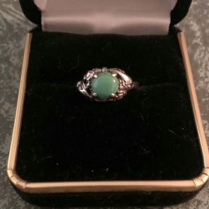 Vintage Sterling Art Deco Ring