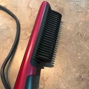 Electra hair straightener brush