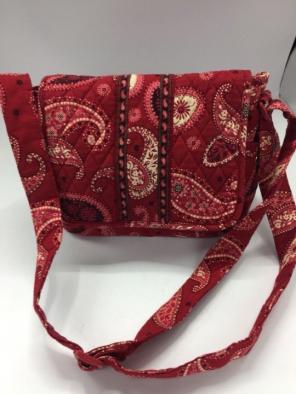 Vera Bradley Paisley Print Handbags Mercari Vera Bradley Red Mesa Crossbody Purse