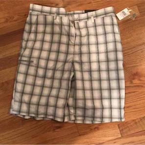 Shorts tags still on