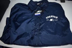Starter Button Up Navy Blue Jacket