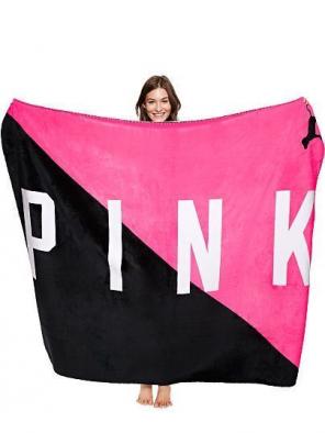 VS Pink Sherpa Blanket