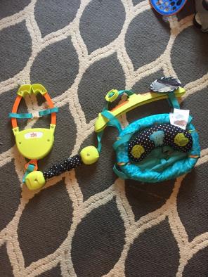 Bright Starts doorway bouncer