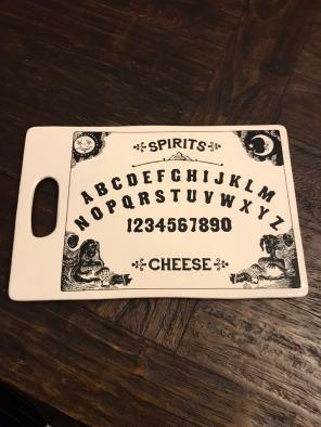 Magenta Ouija Cheese Board