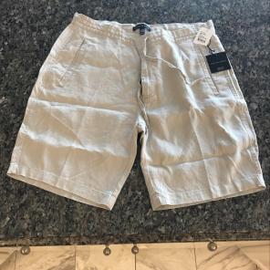 NWT Drawstring Linen Shorts