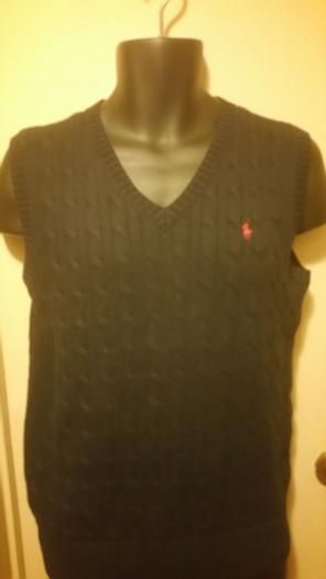 Ralph Lauren Polo Navy Vest $25