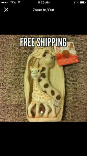 Sophie The Giraffe Teething Set