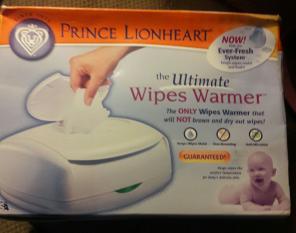 Wipe warmer
