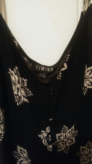 Black/White Romper