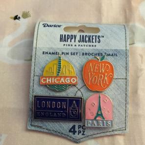 Travel Enamel Pins