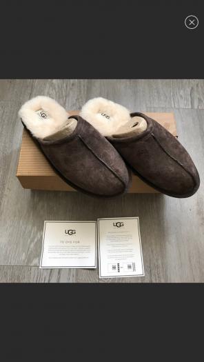 Ugg Mens Espresso Brown Slippers