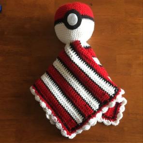 Pokemon Pokeball Baby Lovey