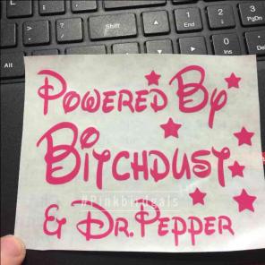Powered By Decal