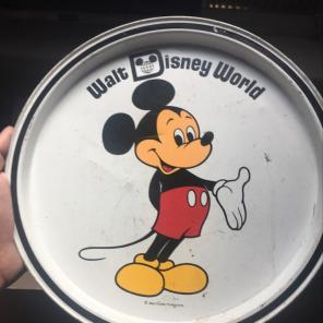 Walt Disney Mickey Mouse Plate