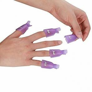 Gel nail 10 pcs remover soak set