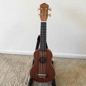 Brand new 21 inch soprano ukulele Sapele