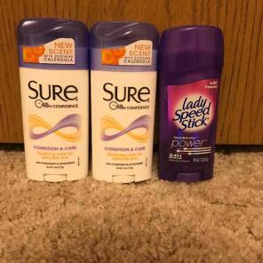 Sure and Speed Stick Deodorant! FREESHIP