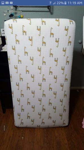 Aden + Anais crib sheet
