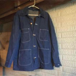 Vintage Wrangler denim lined barn jacket