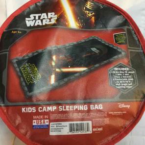 Star Wars sleeping bag