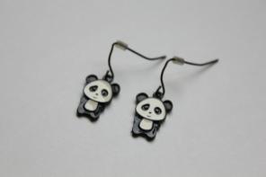 Panda Earrings