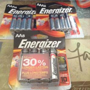 16 Triple A Batteries & 8 Double A