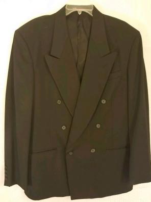 City Streets Men's Coat 42L Dark Double