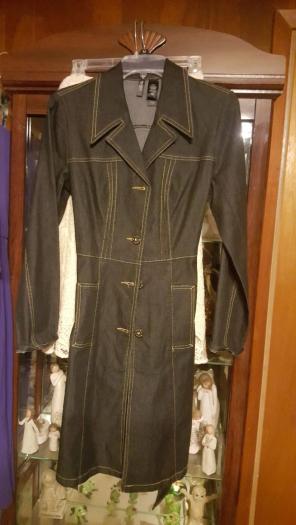 Denim coat jacket