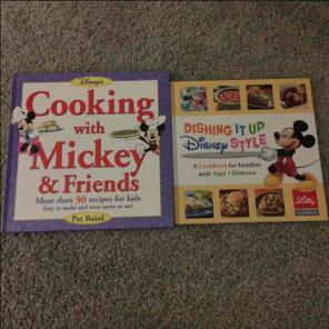 Disney Mickey cookbooks